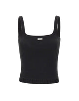 ENTIRE STUDIOS "Lounge Tank" BLACK Donna 
