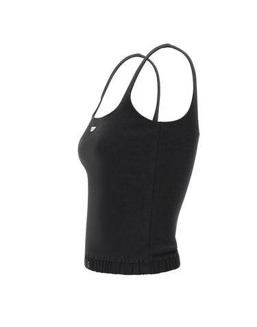 ENTIRE STUDIOS "Lounge Tank" BLACK Donna 