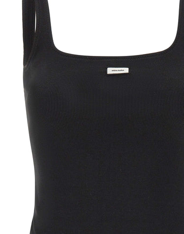 ENTIRE STUDIOS "Lounge Tank" BLACK Donna 