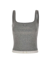 ENTIRE STUDIOS "Lounge Tank" GREY Donna 