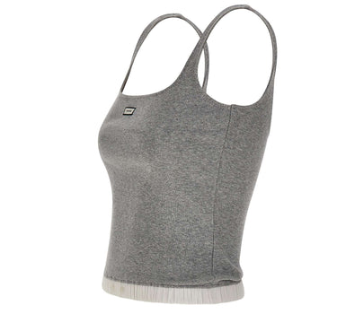 ENTIRE STUDIOS "Lounge Tank" GREY Donna 
