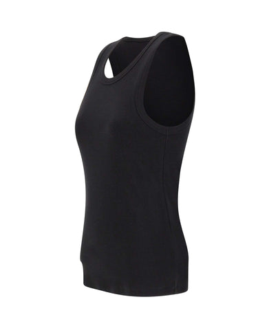 ENTIRE STUDIOS Top "Rib Tank" BLACK Donna 