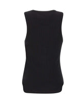 ENTIRE STUDIOS Top "Rib Tank" BLACK Donna 