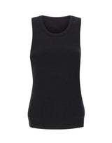 ENTIRE STUDIOS Top "Rib Tank" BLACK Donna 