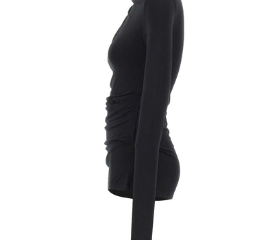 ENTIRE STUDIOS "Drape top" BLACK Donna 