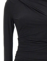 ENTIRE STUDIOS "Drape top" BLACK Donna 