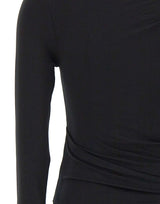 ENTIRE STUDIOS "Drape top" BLACK Donna 