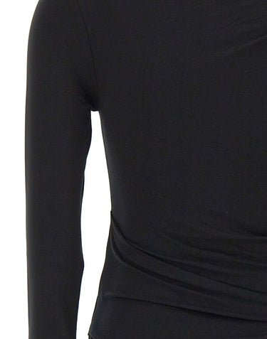 ENTIRE STUDIOS "Drape top" BLACK Donna 