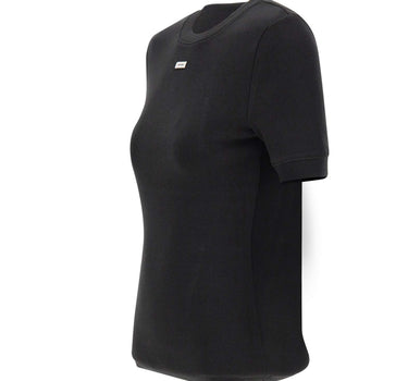 ENTIRE STUDIOS "Lounge Tee" BLACK Donna 
