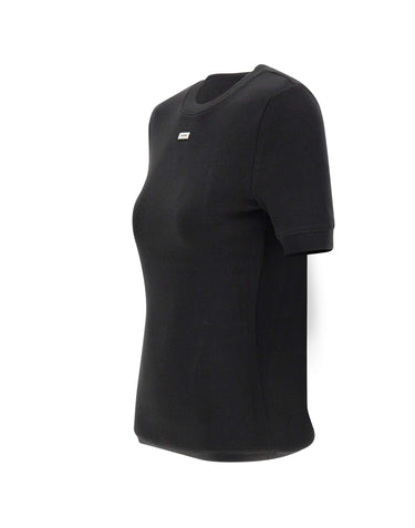 ENTIRE STUDIOS "Lounge Tee" BLACK Donna 