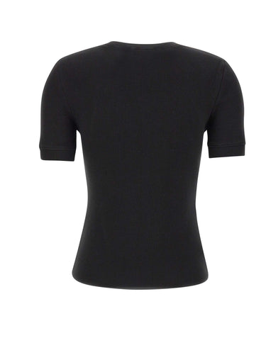 ENTIRE STUDIOS "Lounge Tee" BLACK Donna 