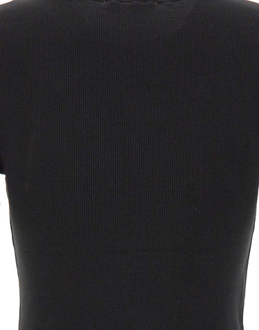 ENTIRE STUDIOS "Lounge Tee" BLACK Donna 