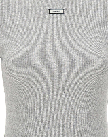 ENTIRE STUDIOS "Lounge Tee" GREY Donna 
