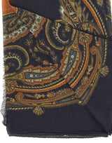 ETRO Sciarpa con motivo Paysley BLACK Donna 