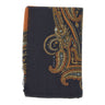 ETRO Sciarpa con motivo Paysley BLACK Donna 