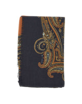 ETRO Sciarpa con motivo Paysley BLACK Donna 