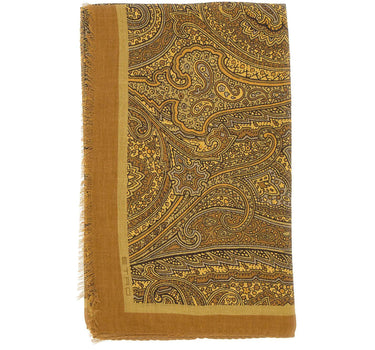 ETRO Sciarpa con motivo Arnica YELLOW Donna 