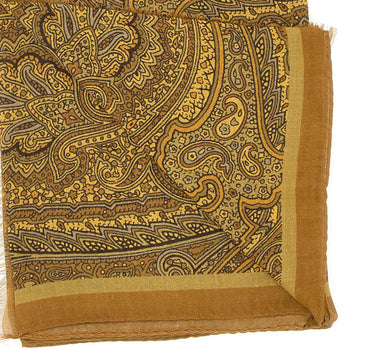 ETRO Sciarpa con motivo Arnica YELLOW Donna 