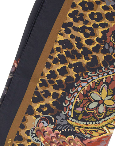 ETRO Foulard in twill di seta MULTICOLOR Donna 