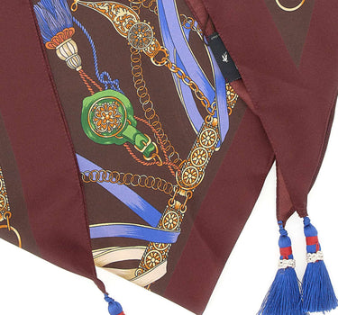 ETRO Foulard con stampa logo RED Donna 