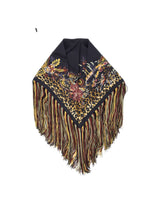 ETRO Foulard in seta con frange MULTICOLOR Donna 