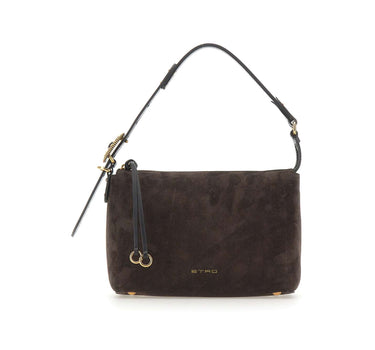 ETRO Borsa a spalla "Rosette piccola" BROWN Donna 