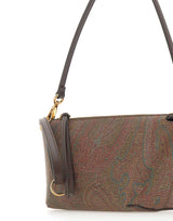 ETRO Borsa a spalla Paisley jacquard BROWN Donna 
