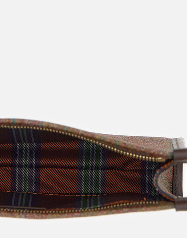 ETRO Pouch "Arnica" con pegaso BROWN Donna 