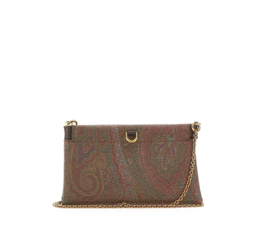 ETRO Borsa a tracolla "Clutch Talk Mini" BROWN Donna 