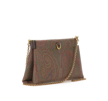 ETRO Borsa a tracolla "Clutch Talk Mini" BROWN Donna 