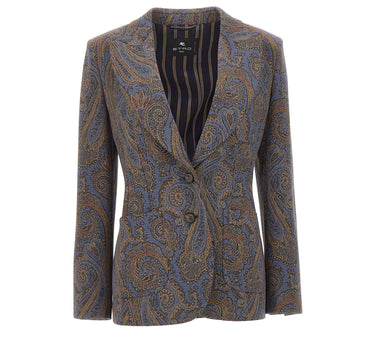 Blazer jacquard in misto cotone WRCA0009 99JJ512S9883 ETRO 