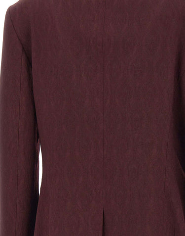Blazer jacquard in lana WRCA0034 99TUB14R0369 ETRO 