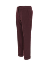ETRO Pantaloni in lana con motivo medaglioni RED Donna 