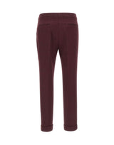 ETRO Pantaloni in lana con motivo medaglioni RED Donna 
