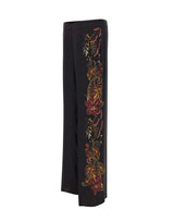 ETRO Pantaloni in seta con stampa Paisley floreale BLACK Donna 