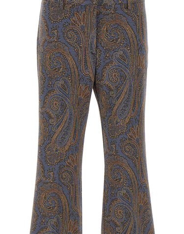 Pantaloni jacquard in misto cotone WREA0033 99JJ512S9883 ETRO 