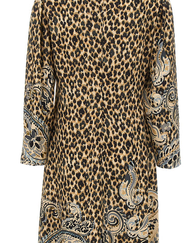 ETRO Abito con stampa animalier MULTICOLOR Donna 