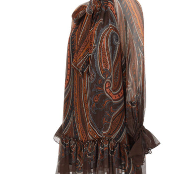 ETRO Mini abito in seta MULTICOLOR Donna 