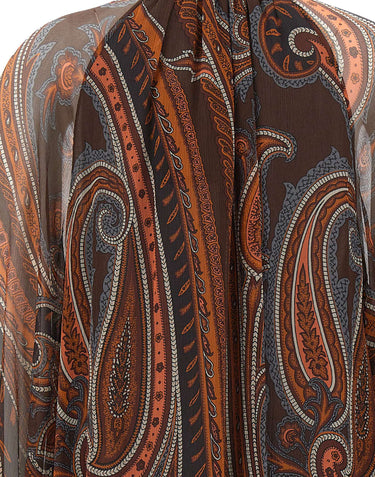 ETRO Mini abito in seta MULTICOLOR Donna 