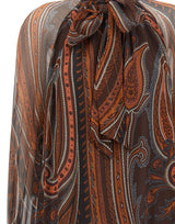 ETRO Mini abito in seta MULTICOLOR Donna 
