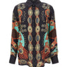 ETRO Camicia in seta con stampa gioielli BLACK Donna 