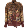ETRO Camicia in seta con foulard MULTICOLOR Donna 