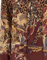 ETRO Camicia in seta con foulard MULTICOLOR Donna 
