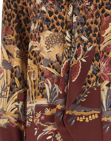 ETRO Camicia in seta con foulard MULTICOLOR Donna 