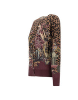 Cardigan in seta e Cashmere floreale WRKE0023 AK172X0866 ETRO 