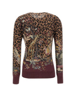 Cardigan in seta e Cashmere floreale WRKE0023 AK172X0866 ETRO 