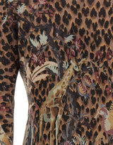 Cardigan in seta e Cashmere floreale WRKE0023 AK172X0866 ETRO 