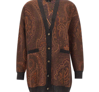 ETRO Cardigan jacquard paisley MULTICOLOR Donna 
