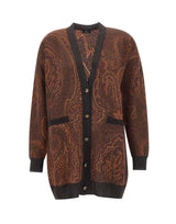 ETRO Cardigan jacquard paisley MULTICOLOR Donna 
