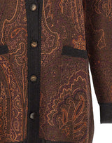 ETRO Cardigan jacquard paisley MULTICOLOR Donna 